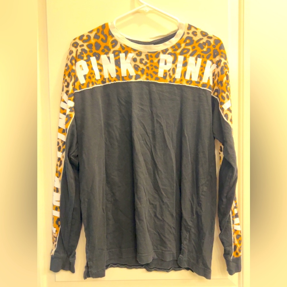 Black and Leopard long sleeve